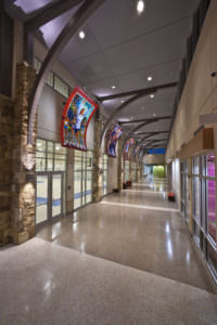 kroc center hallway