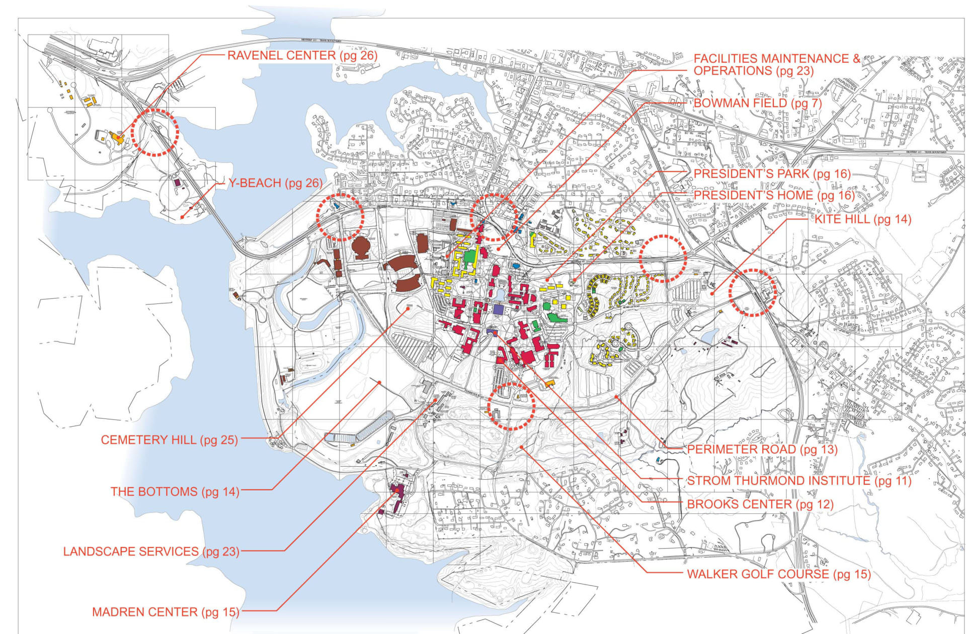 Master Plan, Clemson University | Craig Gaulden Davis Architecture