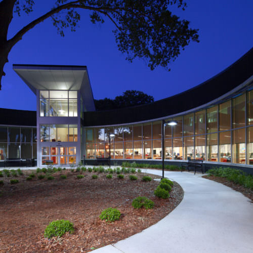 Forest Park Library, Clayton County Library System, Libraries Architecture