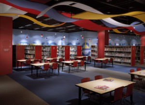 Hughes Main Library, Greenville County Library System, Interior Design