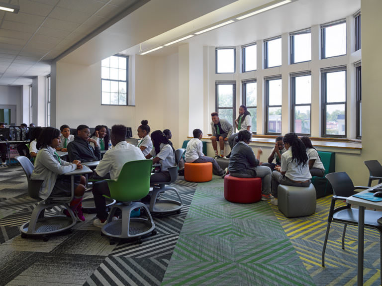 Green Street Academy int E Craig Gaulden Davis Architecture