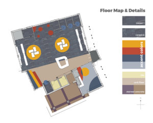 wayfinding floor map